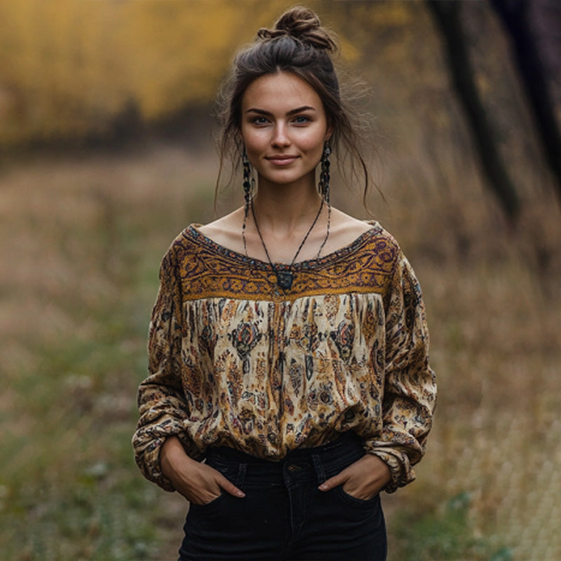 A Vintage Style T-Shirt with Delicate Timeless Details
