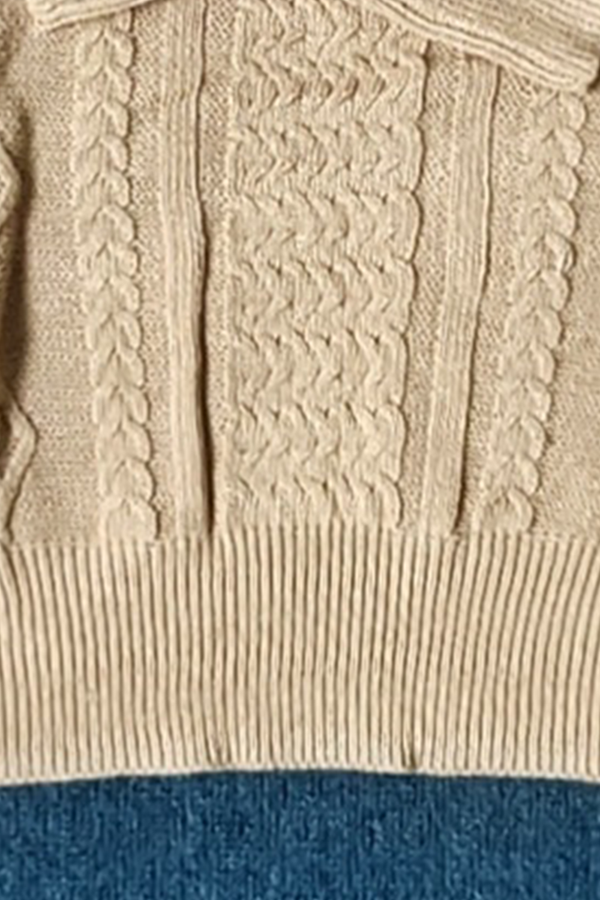Beautifully Finished Sweater in a Timeless Design