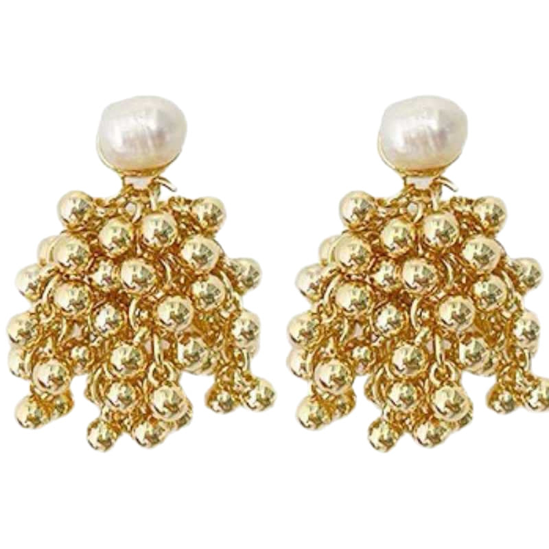 Beautiful Pearl Earring with Unique Style