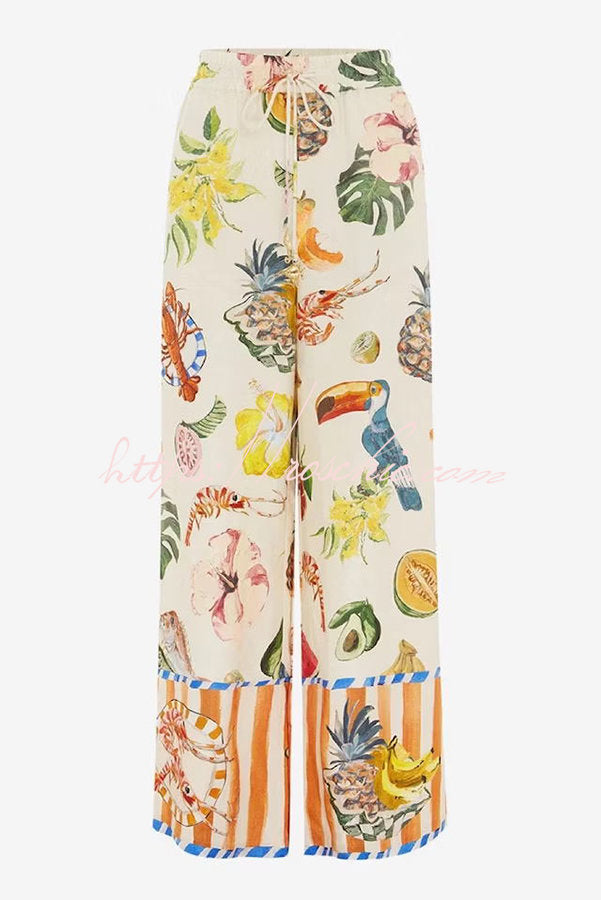 A Vintage Style Pants with Delicate Timeless Details