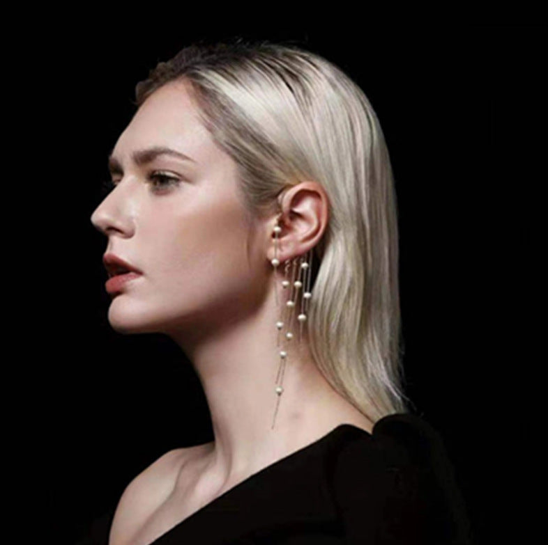 Delicate Artisan Pearl Earring