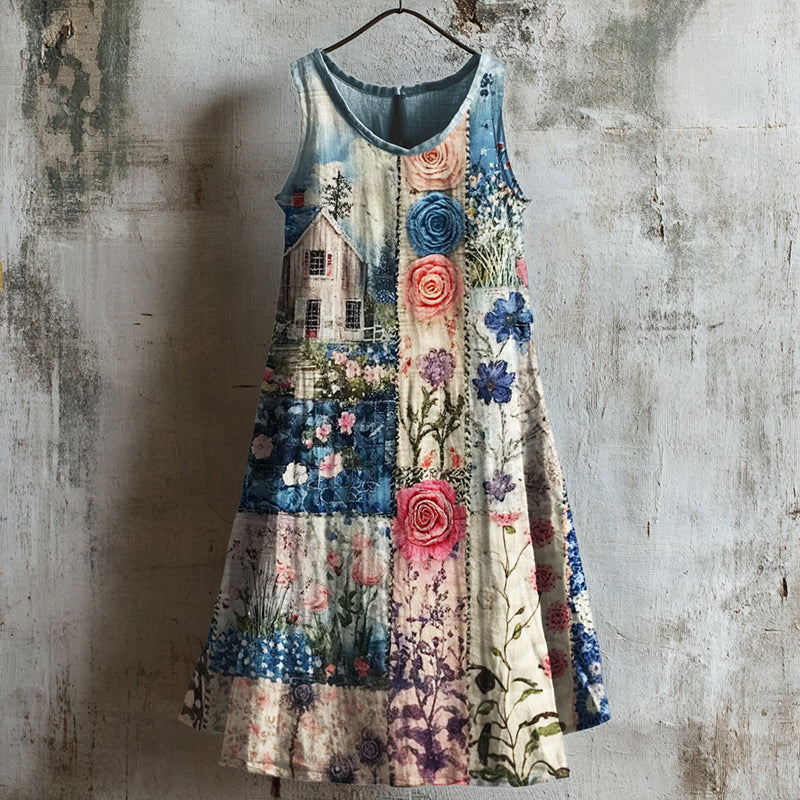 A Vintage Style Dress with Delicate Timeless Details