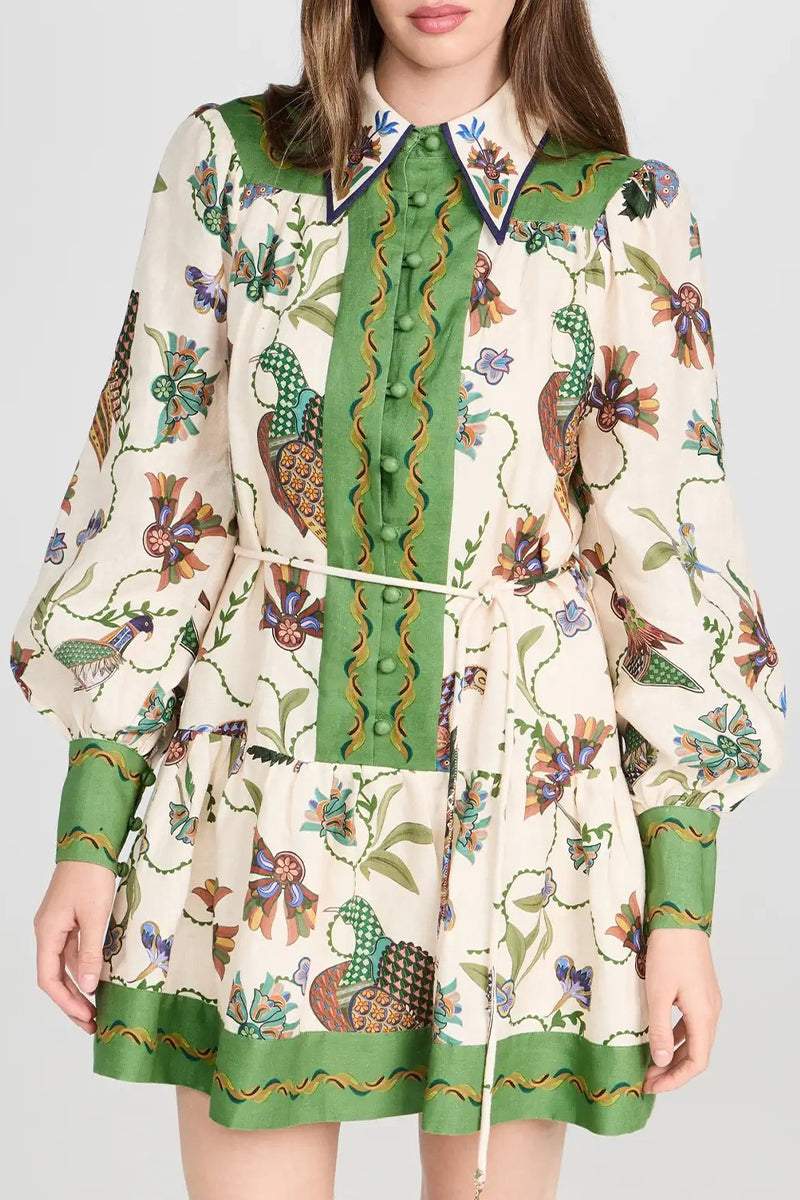A Vintage Style Dress with Delicate Timeless Details