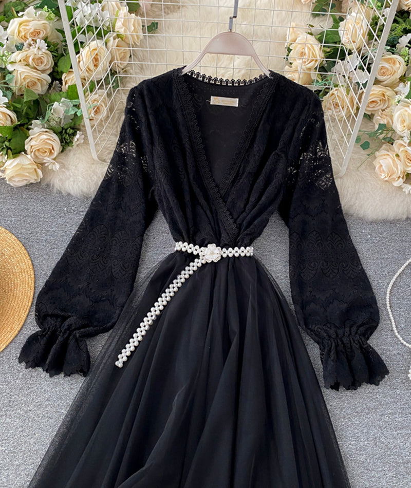 A Vintage Style Dress with Delicate Timeless Details