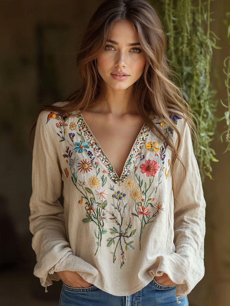 Effortlessly Elegant Blouse with a Timeless Design