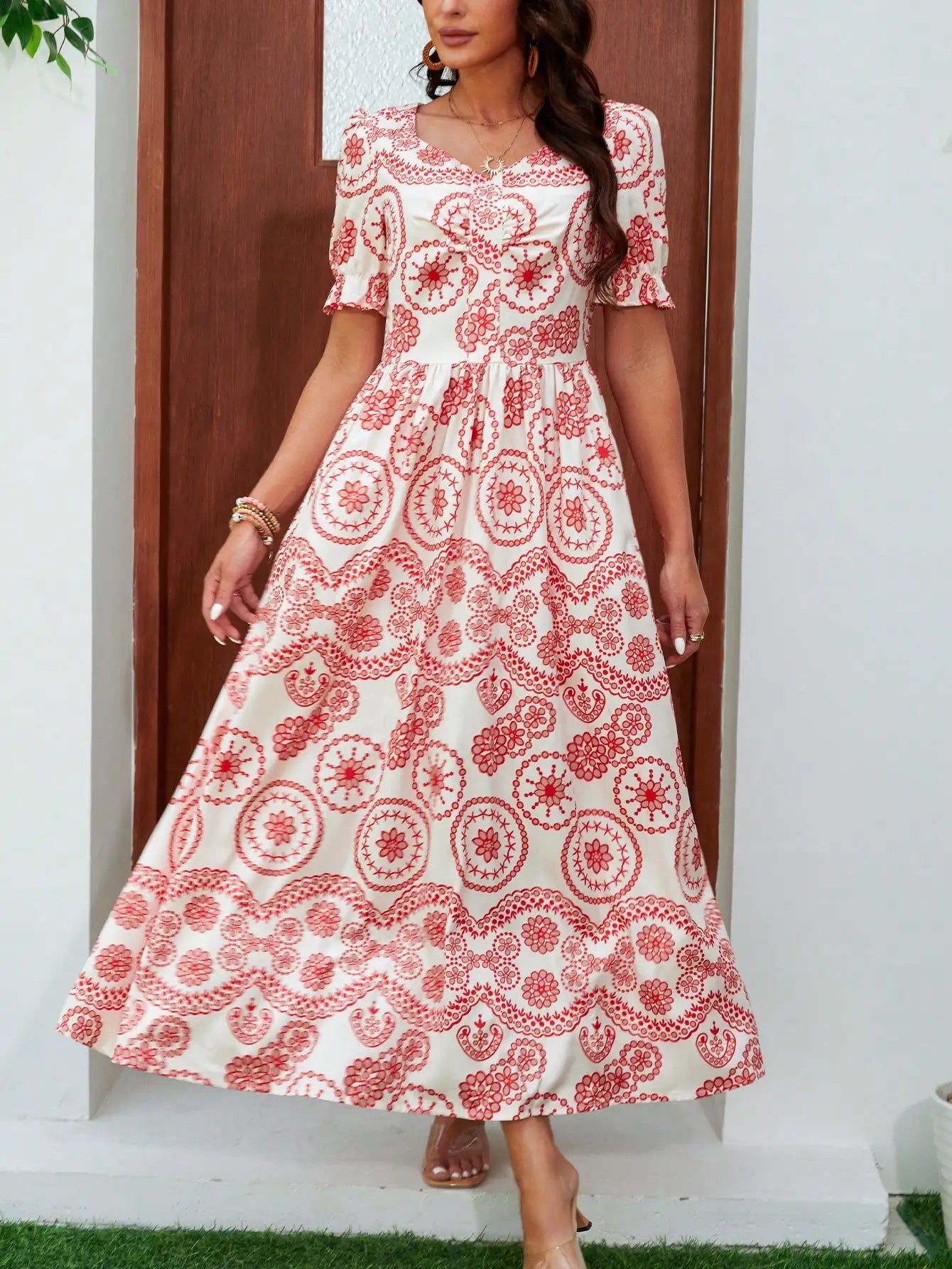 A Vintage Style Dress with Delicate Timeless Details
