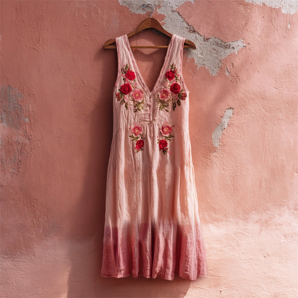 A Vintage Style Dress with Delicate Timeless Details