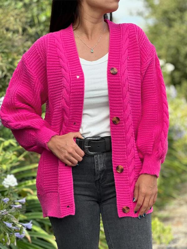Vintage Inspired Cardigan with a Contemporary Edge