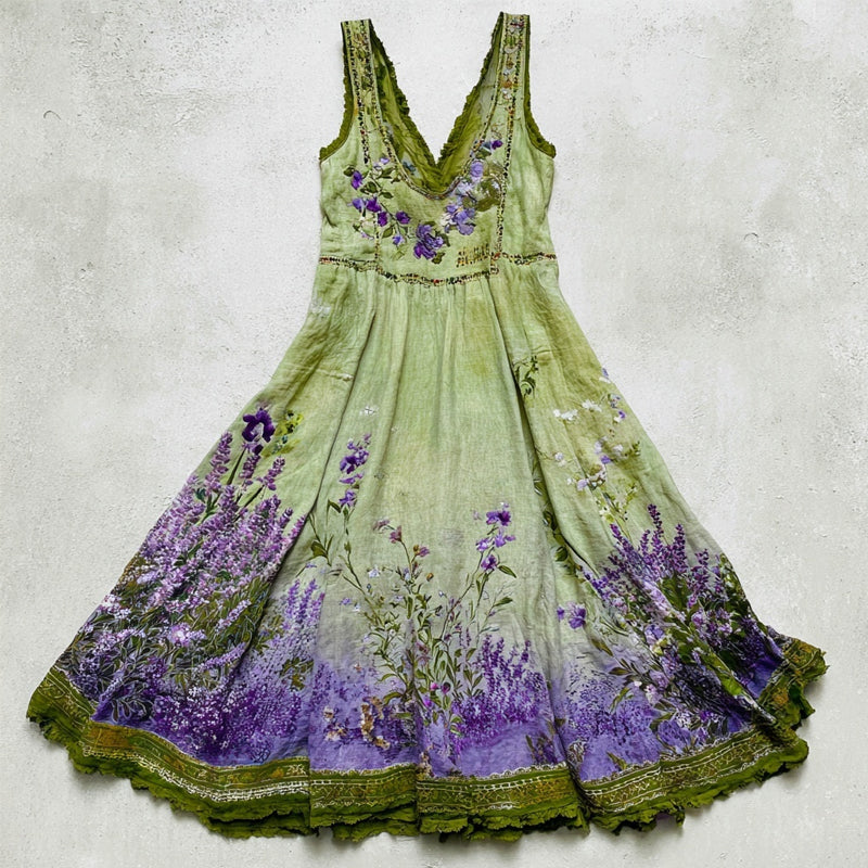 A Vintage Style Dress with Delicate Timeless Details