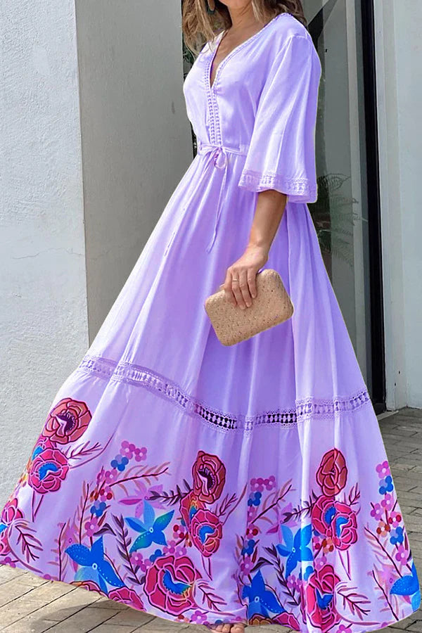 A Vintage Style Dress with Delicate Timeless Details
