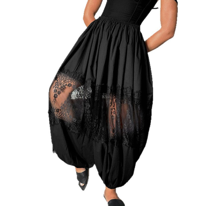 A Vintage Style Pants with Delicate Timeless Details