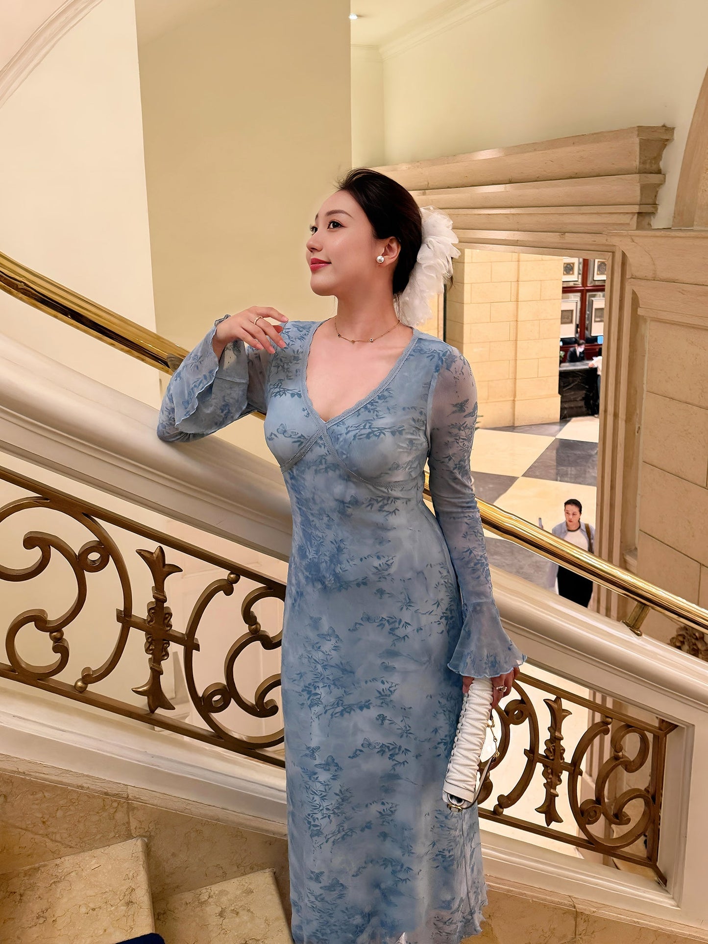 A Vintage Style Dress with Delicate Timeless Details