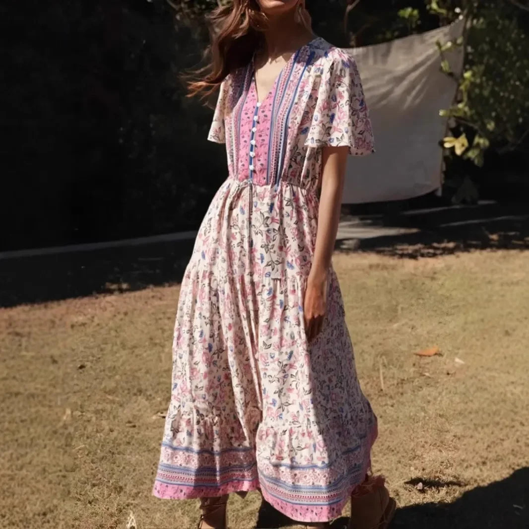 A Vintage Style Dress with Delicate Timeless Details