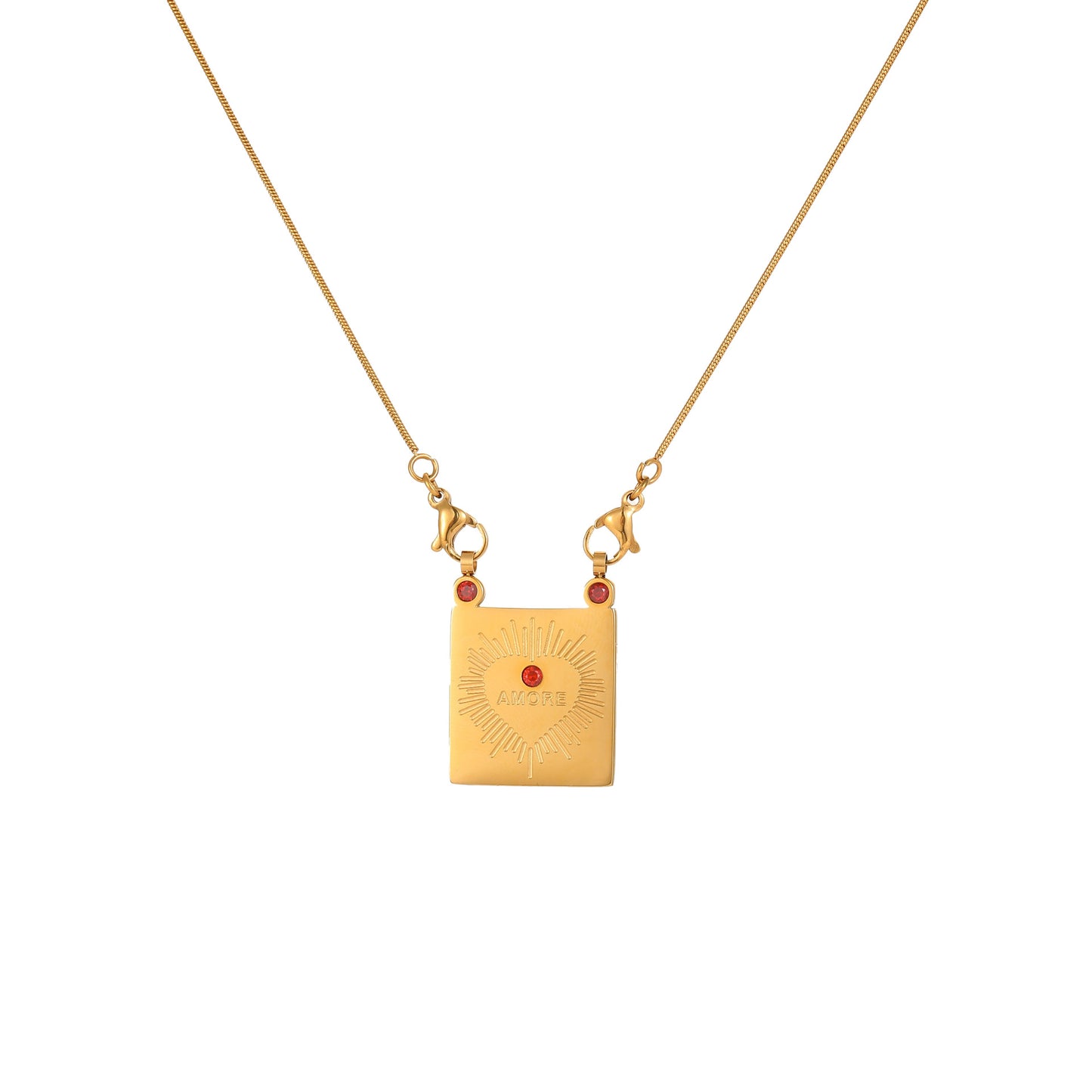 Vintage Handmade Gold Pendant