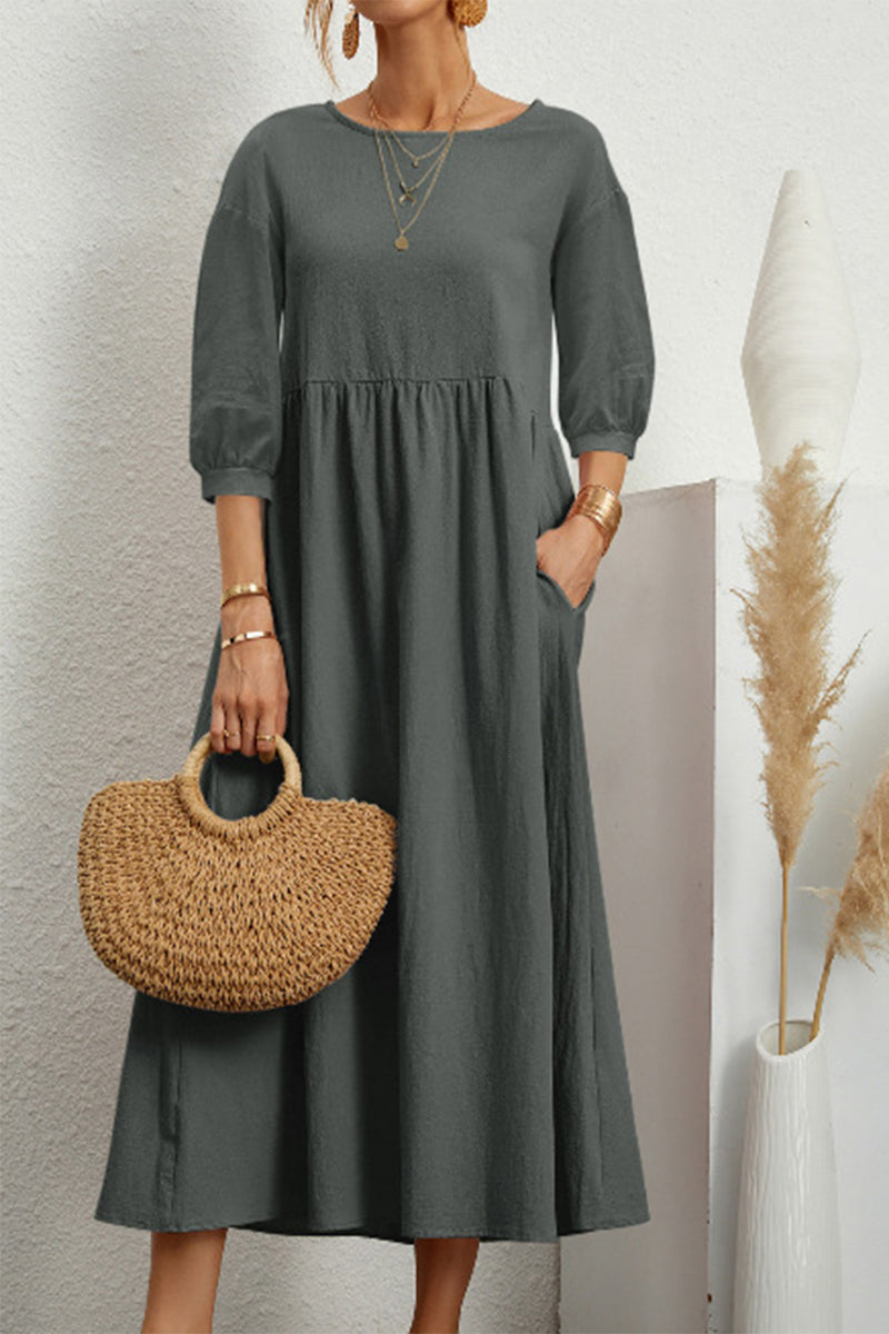 A Vintage Style Dress with Delicate Timeless Details