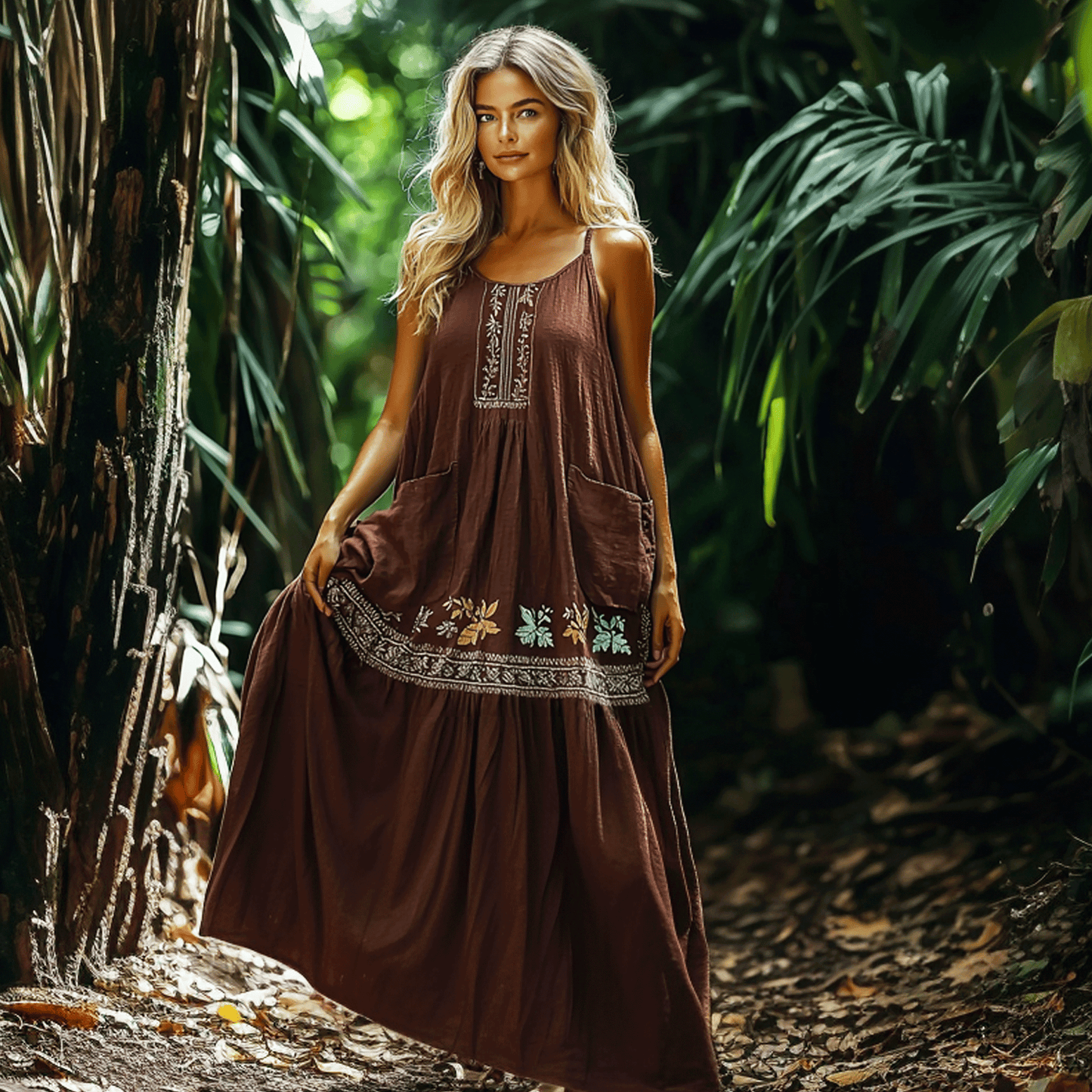 Classic Vintage Dress with a Flattering Fit