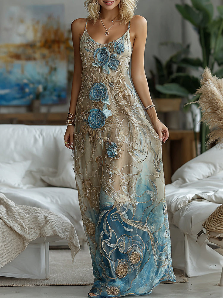 A Vintage Style Dress with Delicate Timeless Details