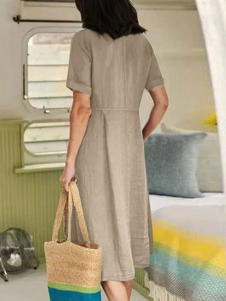 A Vintage Style Dress with Delicate Timeless Details
