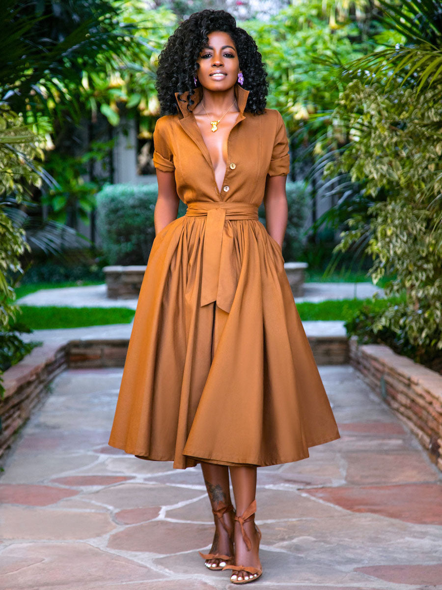 A Vintage Style Dress with Delicate Timeless Details