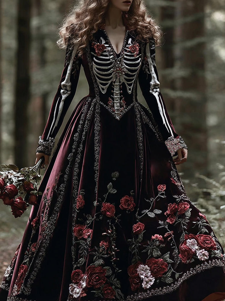 A Vintage Style Dress with Delicate Timeless Details