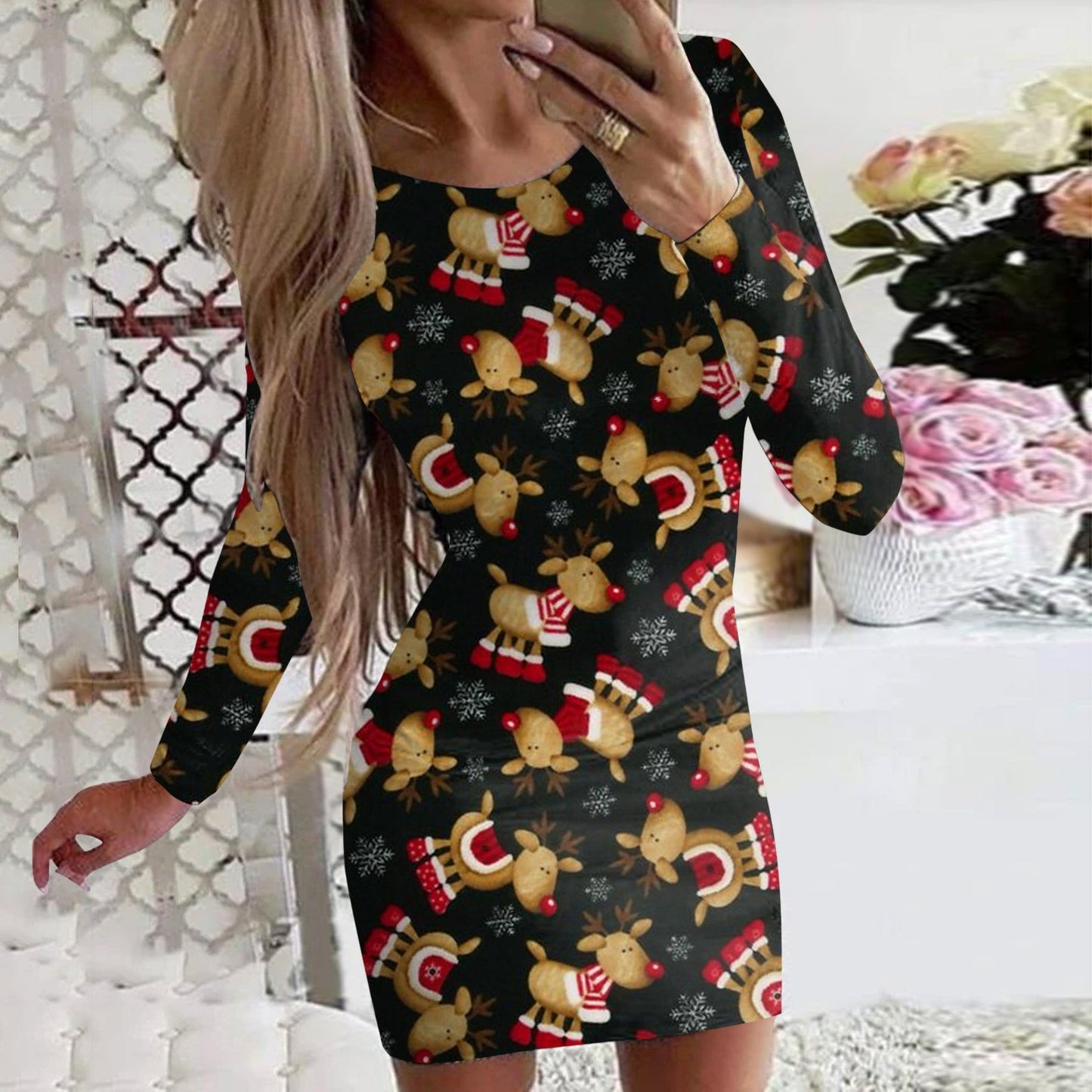 Well Tailored Dress with a Graceful Silhouette
