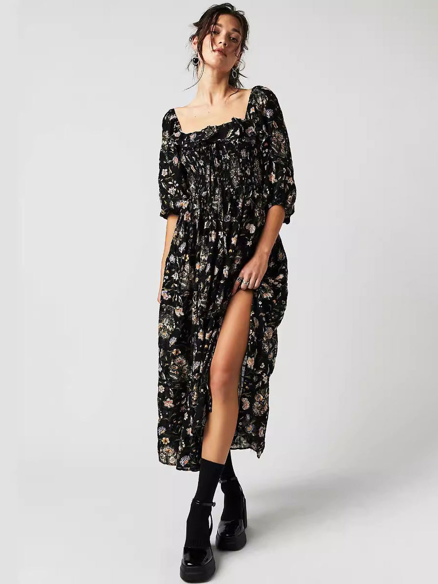 A Vintage Style Dress with Delicate Timeless Details