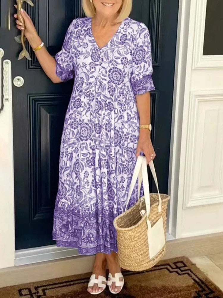 A Vintage Style Dress with Delicate Timeless Details