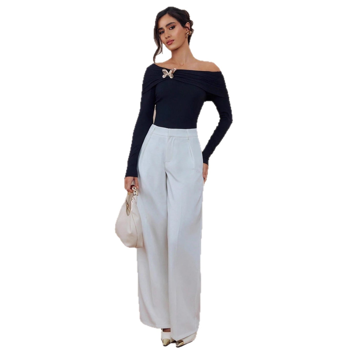 Gracefully Styled Top for Any Occasion