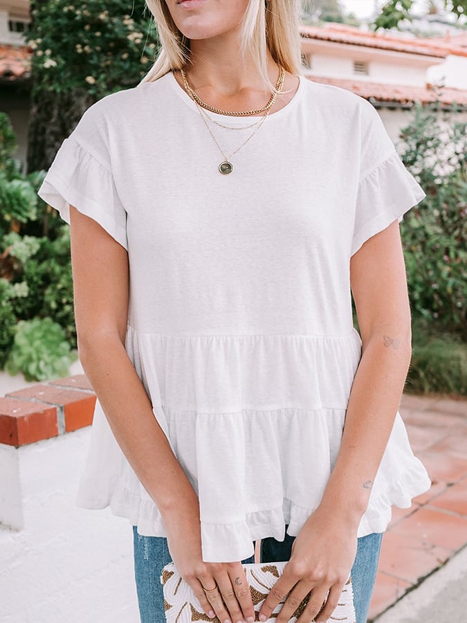 Gracefully Styled Top for Any Occasion