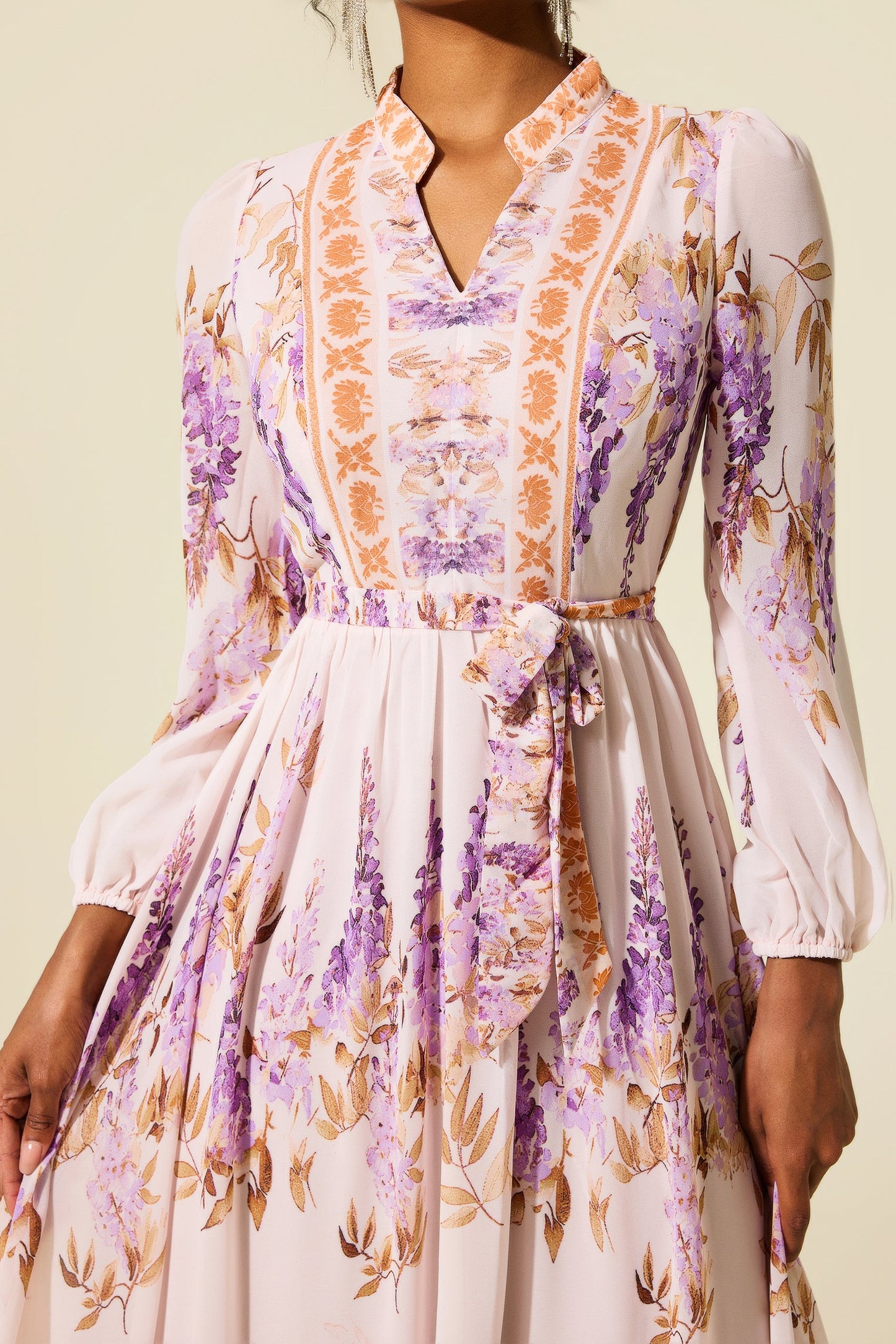A Vintage Style Dress with Delicate Timeless Details