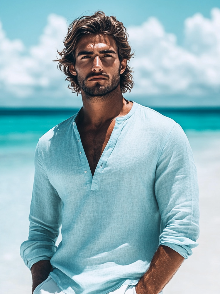 A Vintage Style Shirt with Delicate Timeless Details