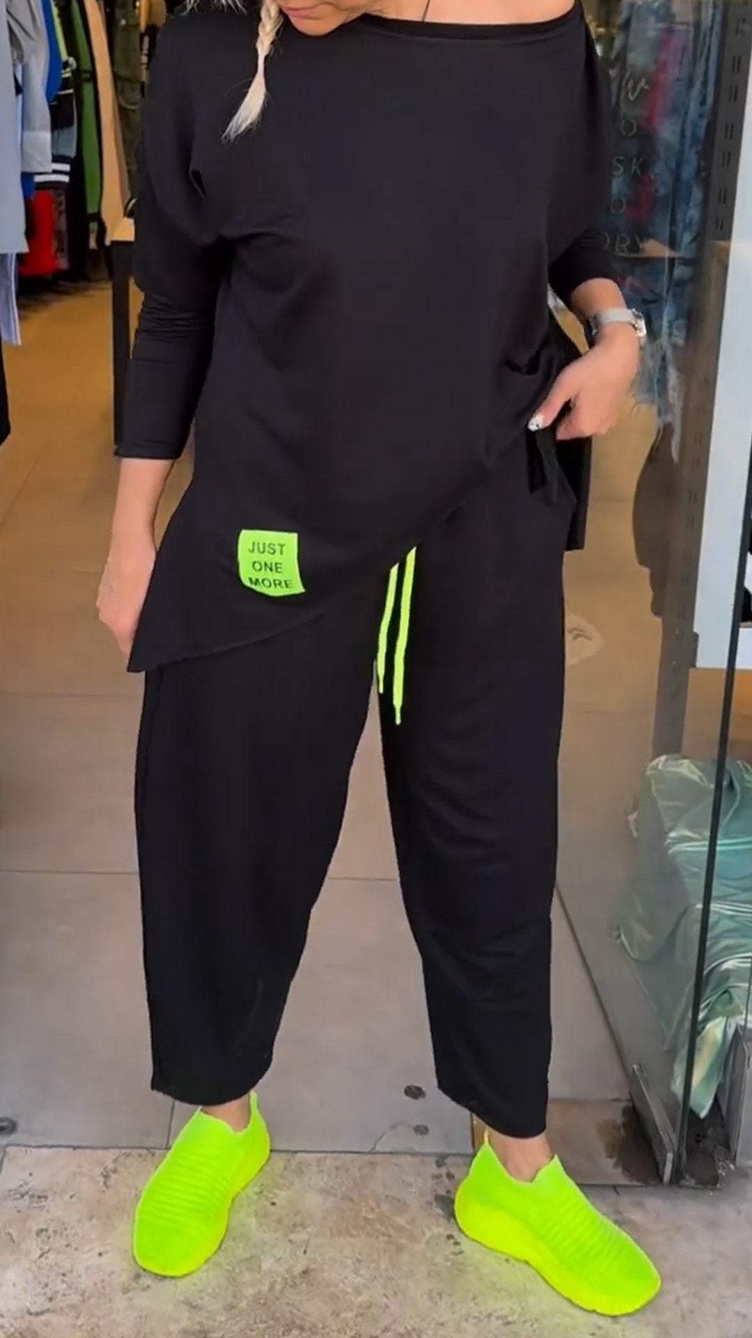 black