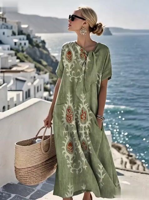 A Vintage Style Dress with Delicate Timeless Details