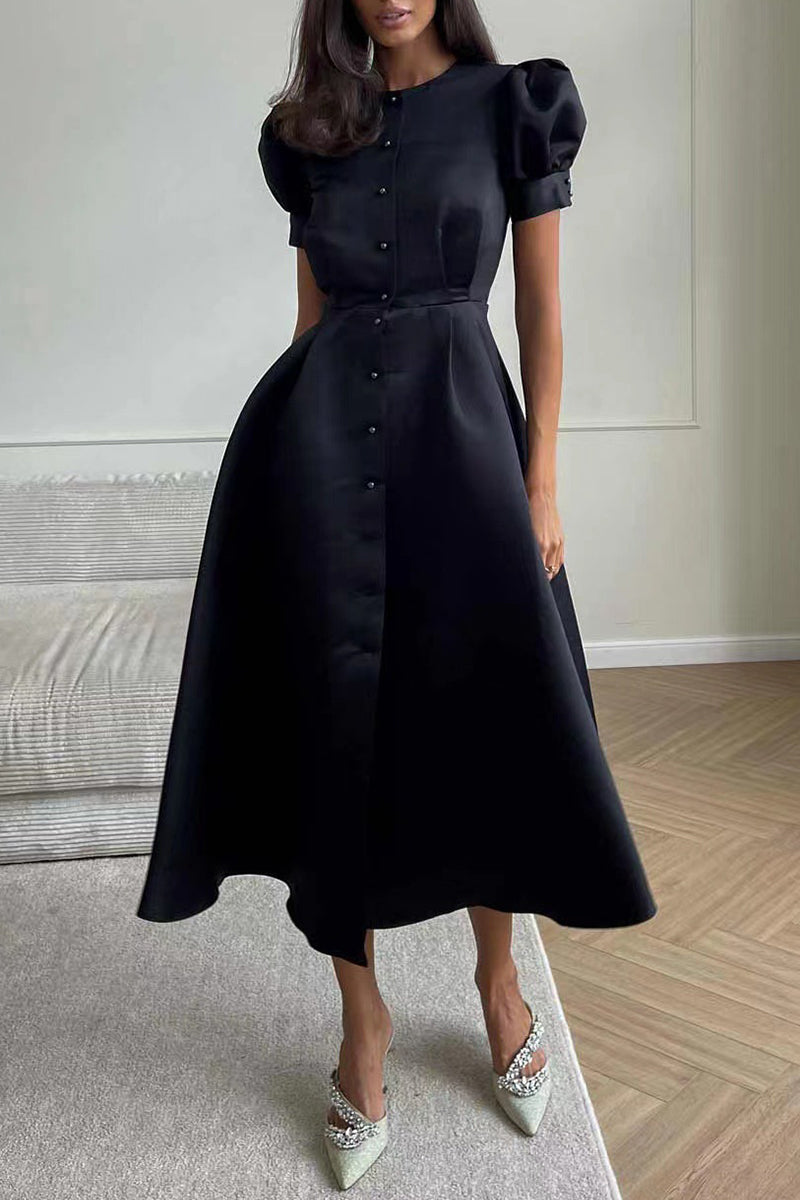 A Vintage Style Dress with Delicate Timeless Details