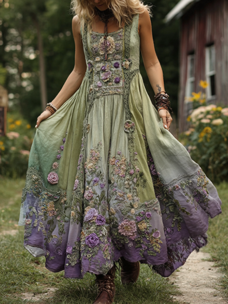 Classic Vintage Dress with a Flattering Fit