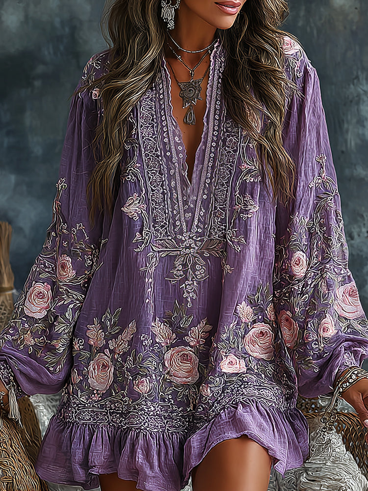 Classic Vintage Dress with a Flattering Fit
