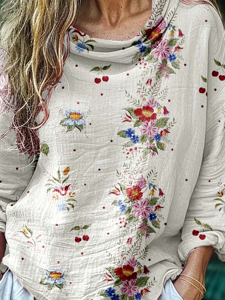 Classic Vintage Top with a Flattering Fit