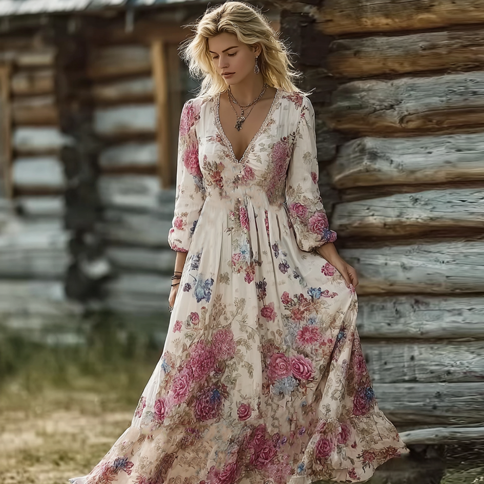 Classic Vintage Dress with a Flattering Fit