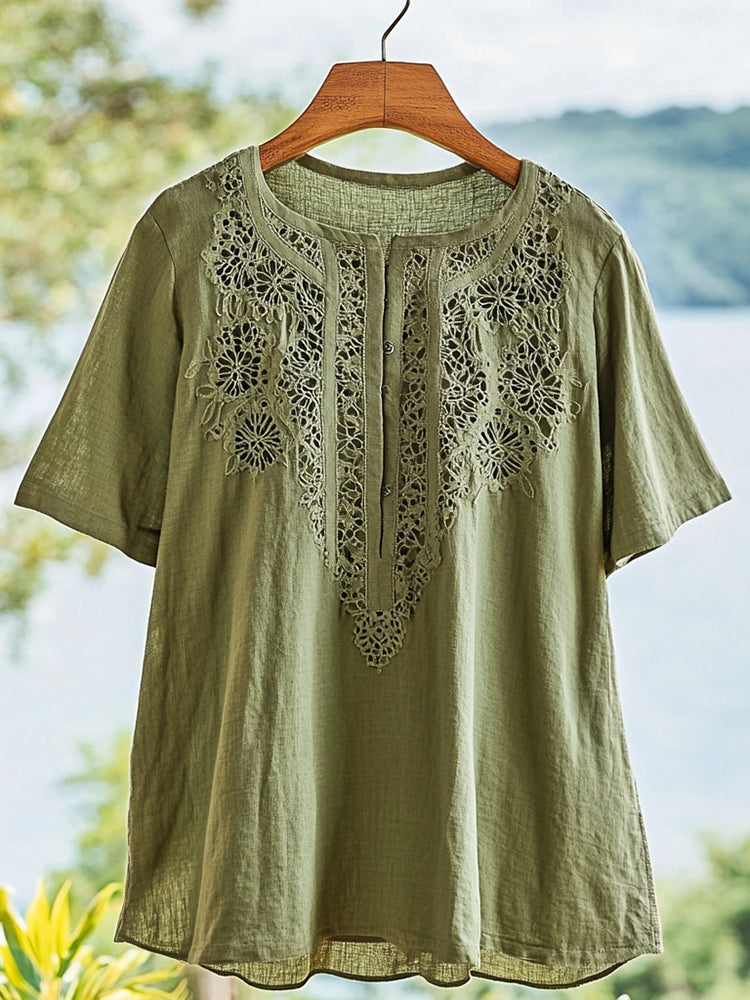 Vintage Inspired Shirt with a Contemporary Edge