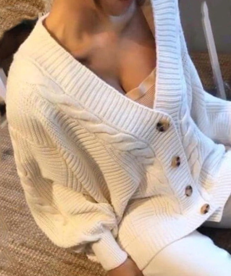 Vintage Inspired Cardigan with a Contemporary Edge