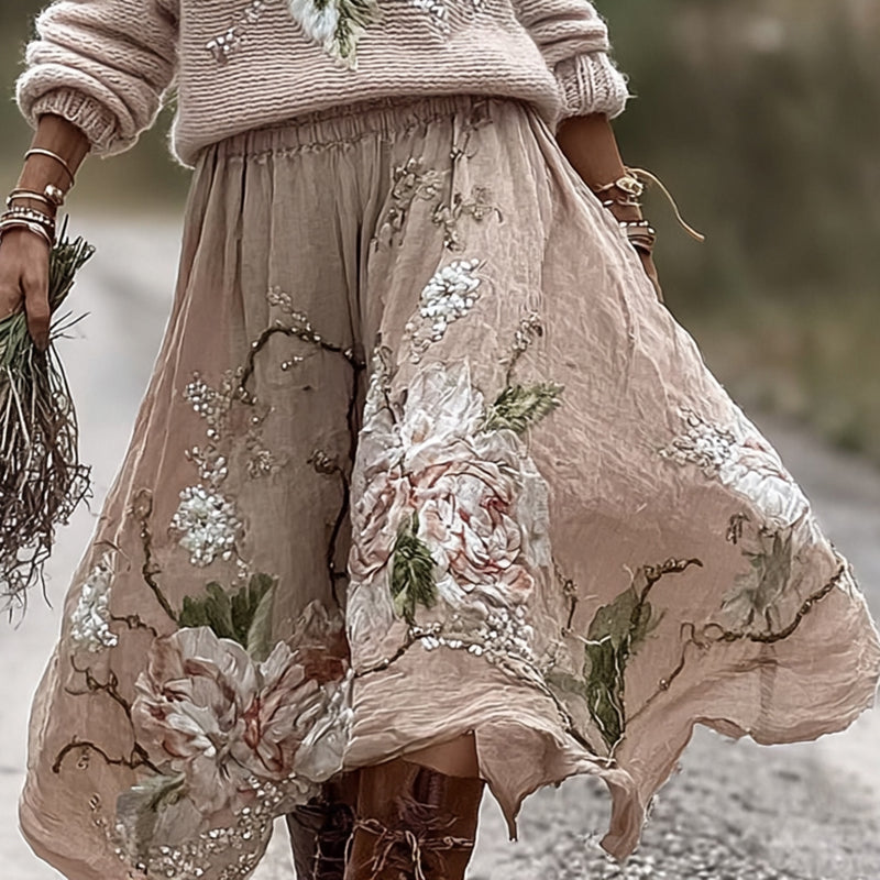 Classic Vintage Sweater with a Flattering Fit