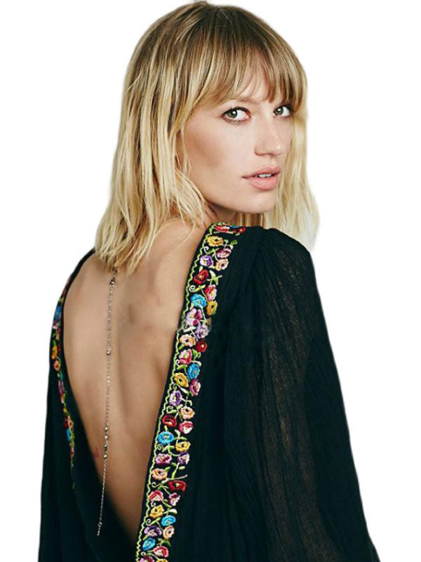 A Vintage Style Dress with Delicate Timeless Details