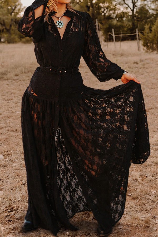 A Vintage Style Dress with Delicate Timeless Details