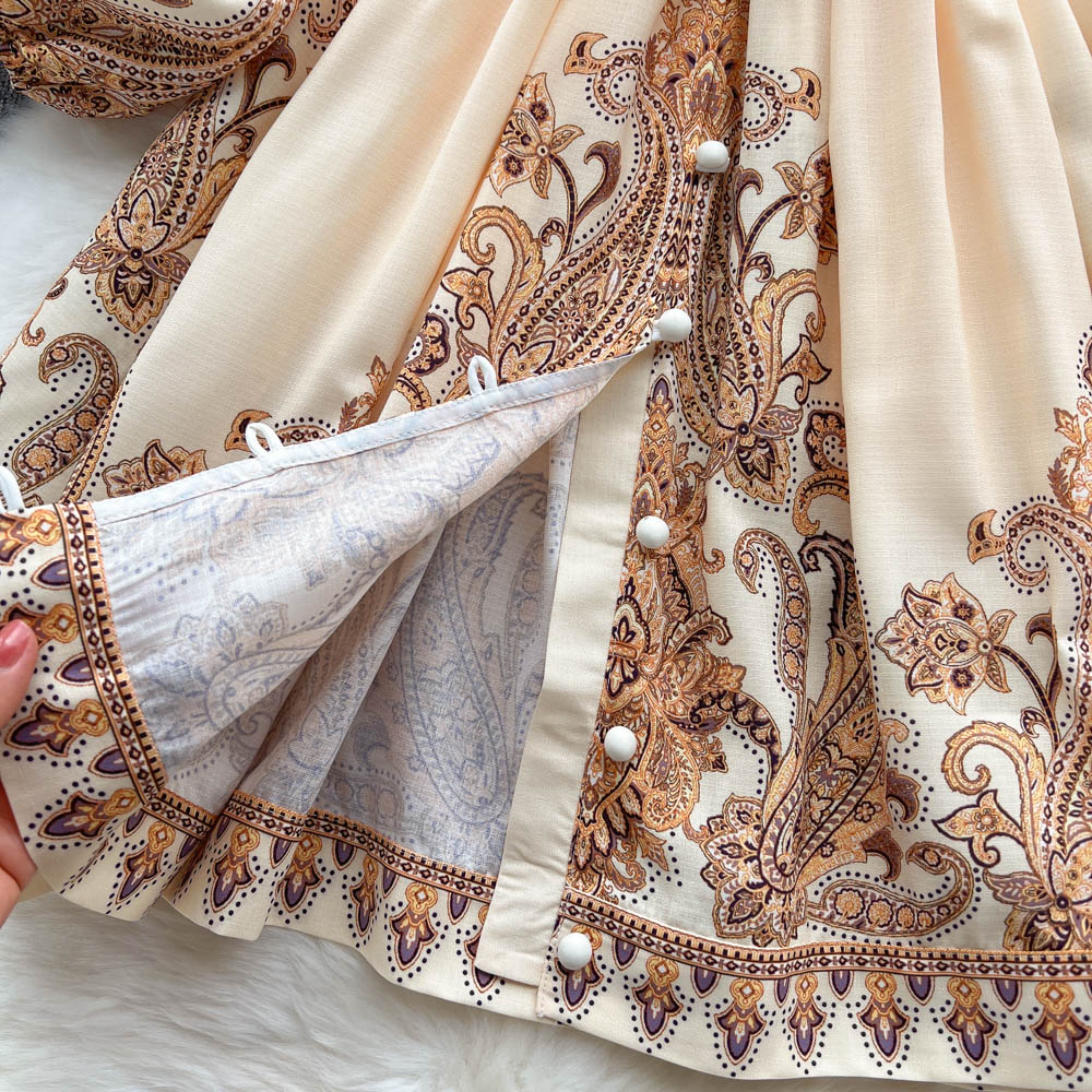 A Vintage Style Dress with Delicate Timeless Details