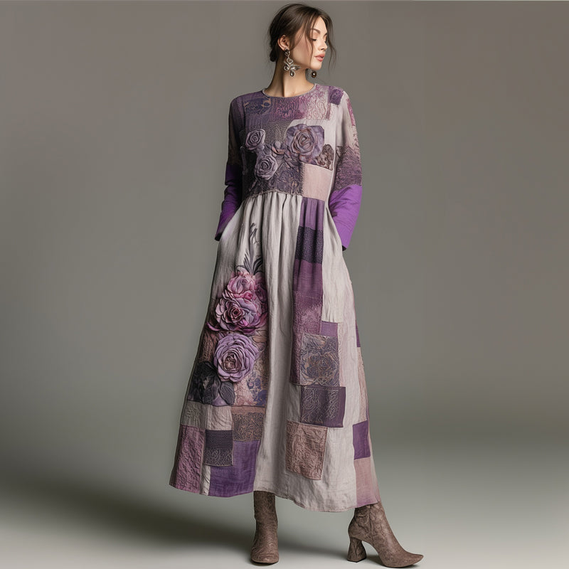 A Vintage Style Dress with Delicate Timeless Details