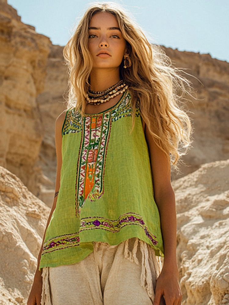 A Vintage Style Top with Delicate Timeless Details
