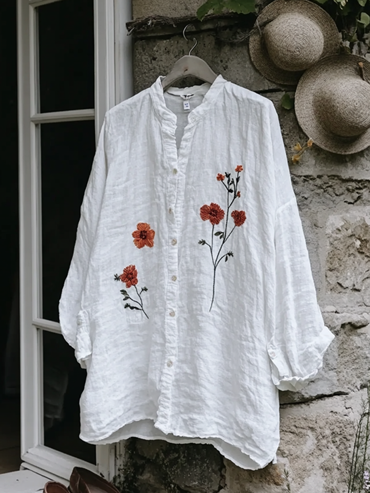 Beautifully Finished Blouse in a Timeless Design