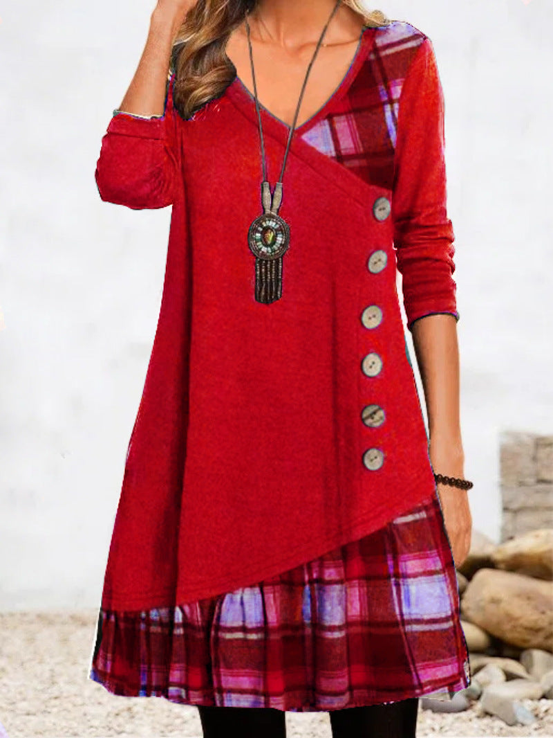 Classic Vintage Dress with a Flattering Fit