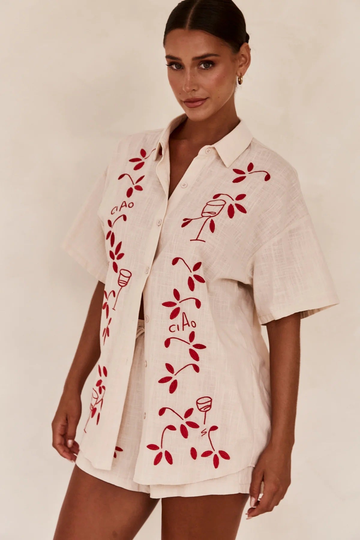 Red Embroidery