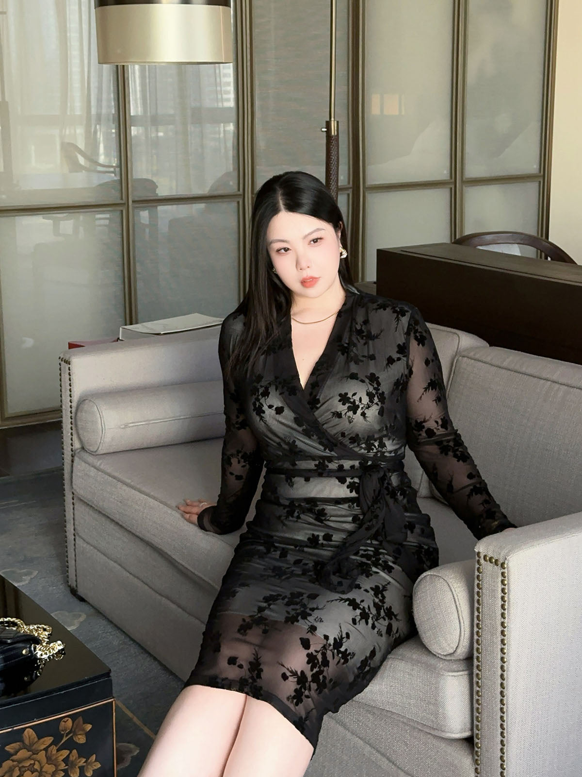 A Vintage Style Dress with Delicate Timeless Details